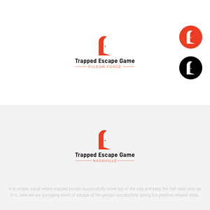 Logo Design by nandkumar for Trapped Escape Game | Design: #28545549