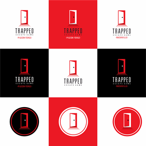 Logo Design by Sibyle for Trapped Escape Game | Design: #28564023