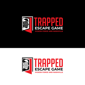 Trapped Escape Game (possible our city name underneath) | Logo Design by brand maker