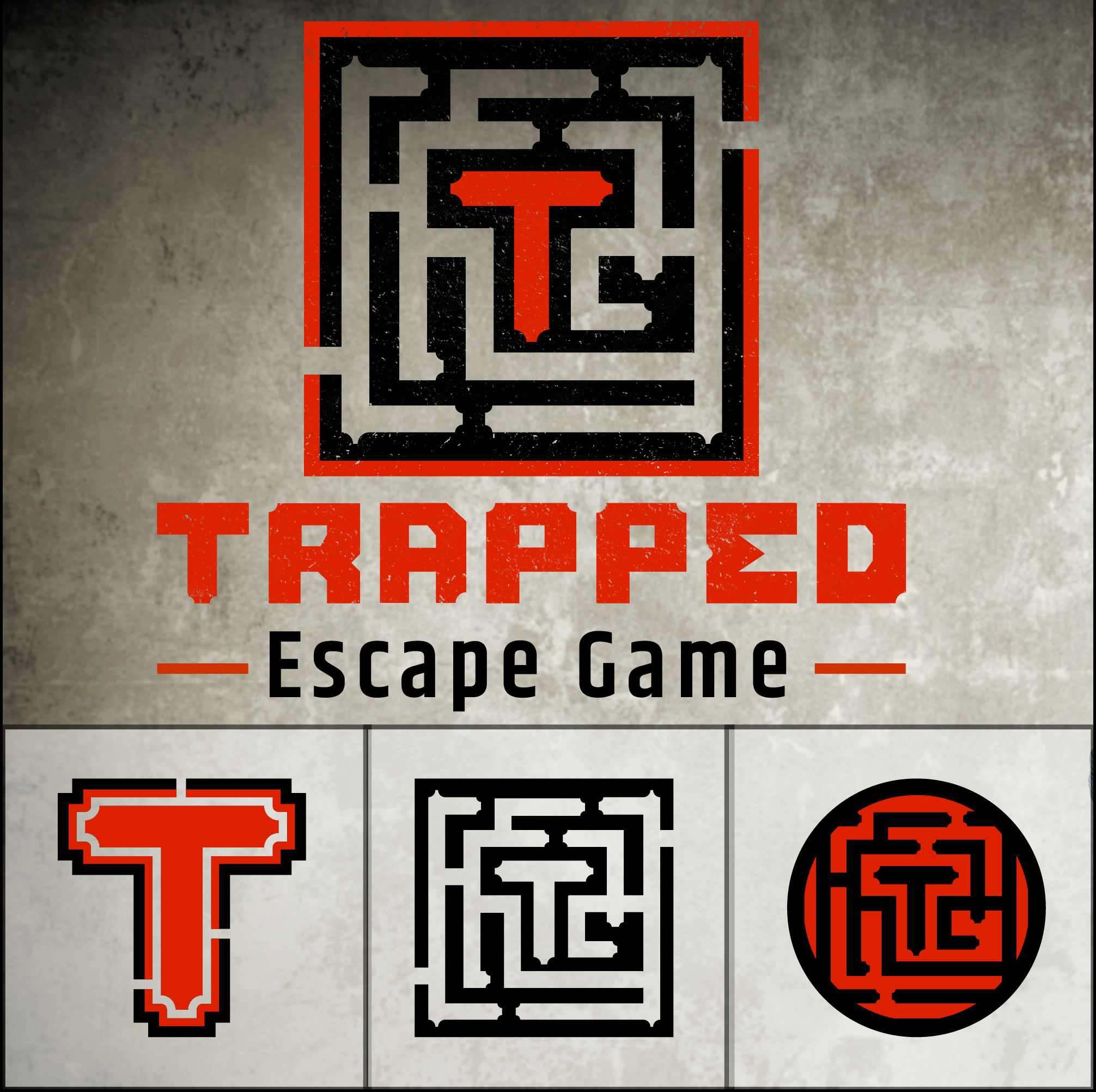 Logo-Design von Abstract Shae für Trapped Escape Game | Design #28553762