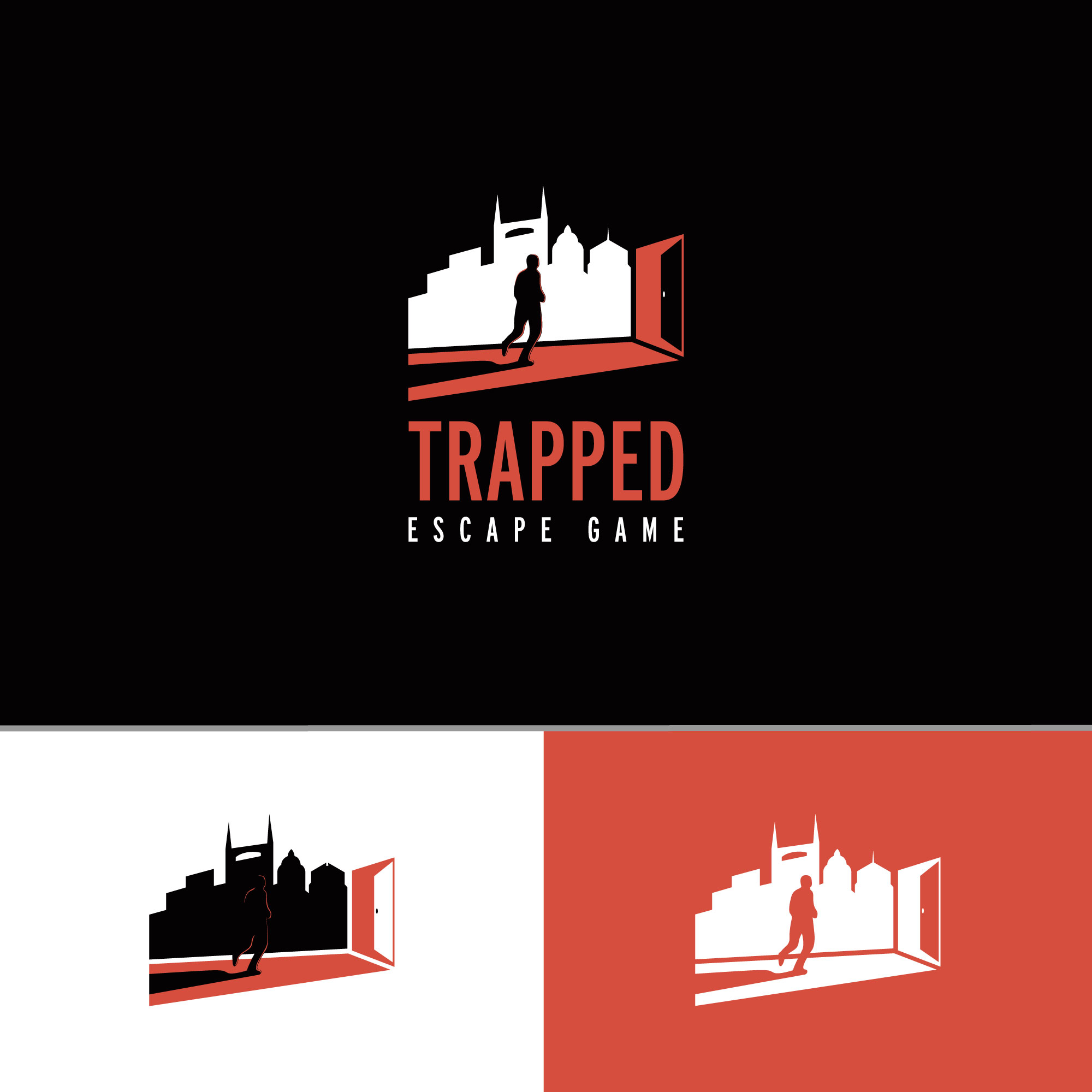 Logo Design by Arjuna Design for Trapped Escape Game | Design #28542218