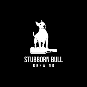 Stubborn Bull or Stubborn Bull Brewing | Diseño de Logo por brand maker