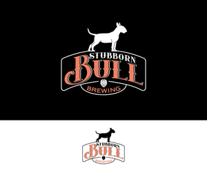 Stubborn Bull or Stubborn Bull Brewing | Diseño de Logo por Iris 3