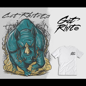 Get Rhite | T-shirt Design by Falih A