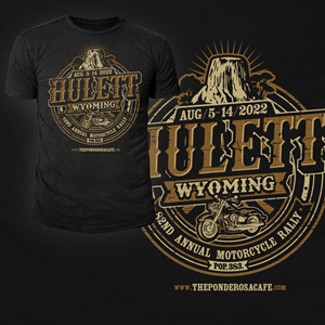 Tshirt design for annual motorcycle rally | Diseño de Camiseta por OR-PiXEL STUDIO ™