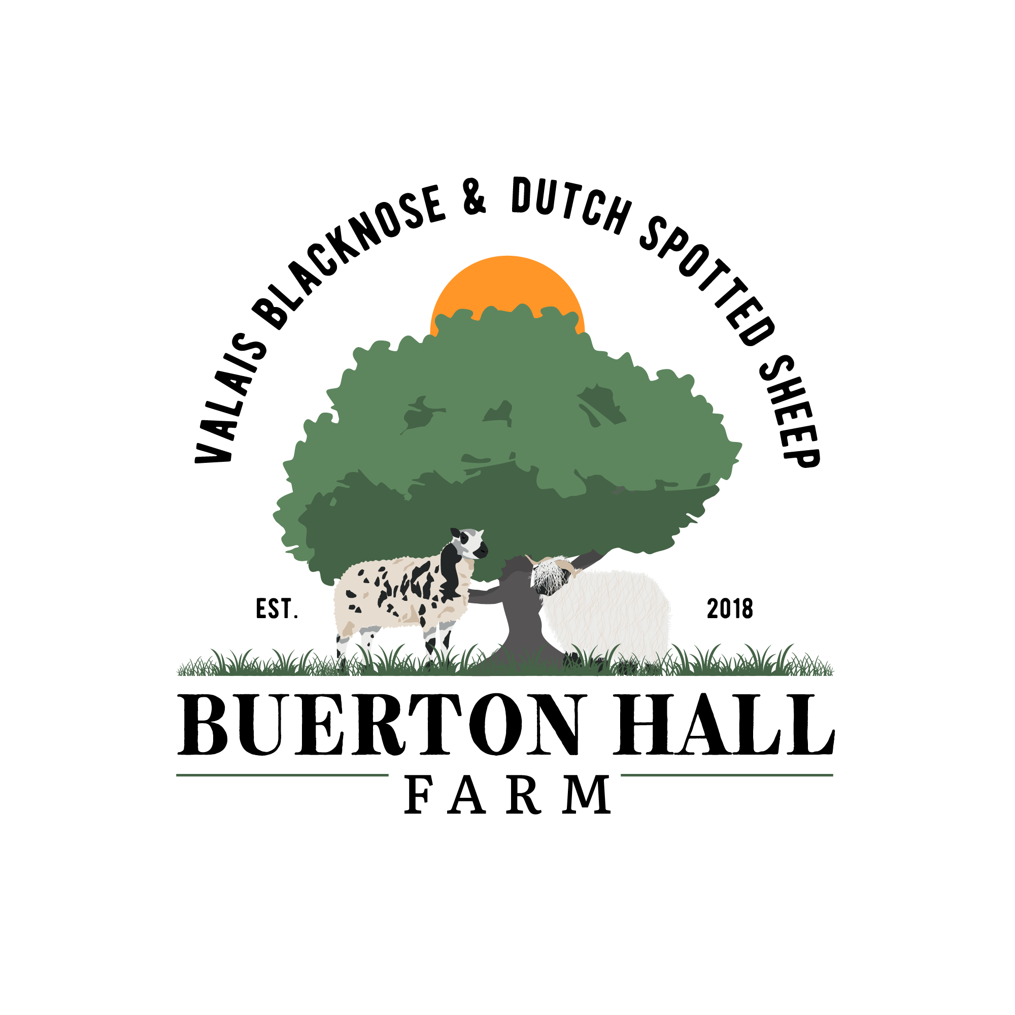 Logo Design by EspadaDesign for Buerton Hall Farm | Design #28557208