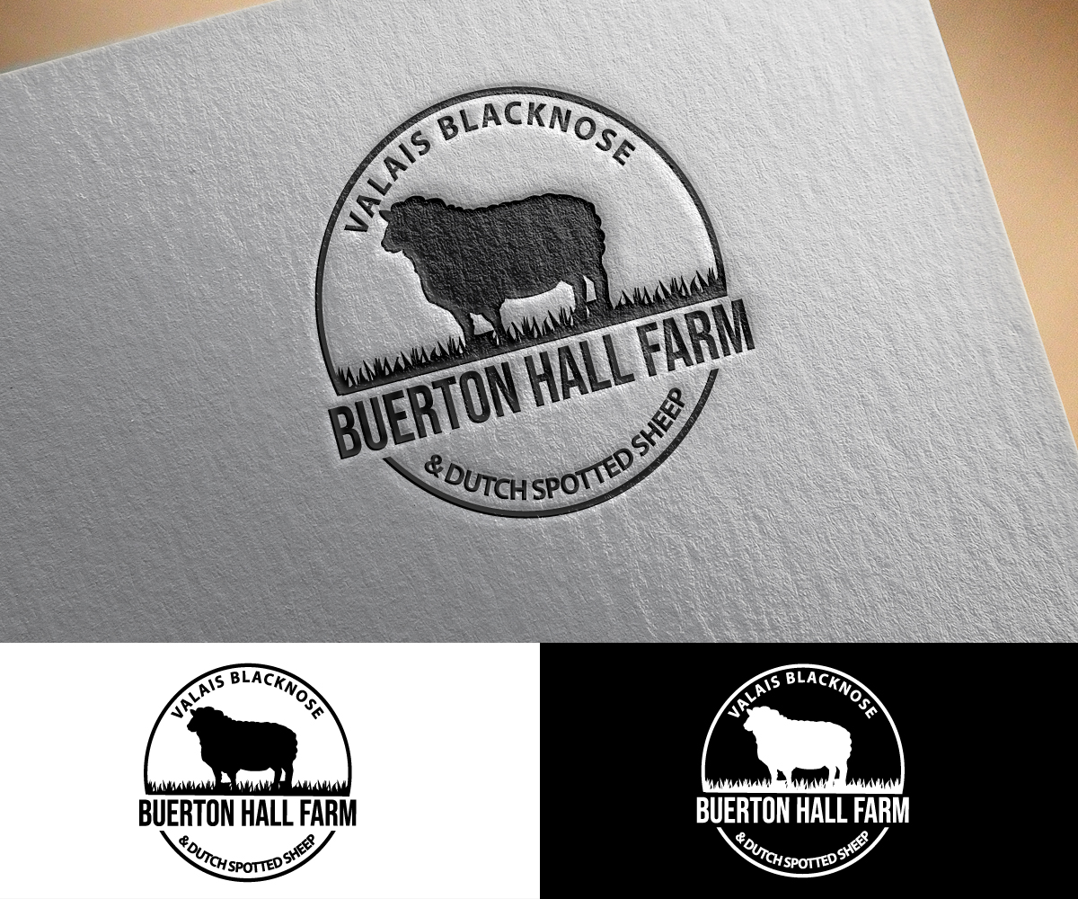 Logo Design by 24ksunny for Buerton Hall Farm | Design #28544459