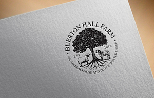 Logo Design by ismail islam for Buerton Hall Farm | Design: #28552926