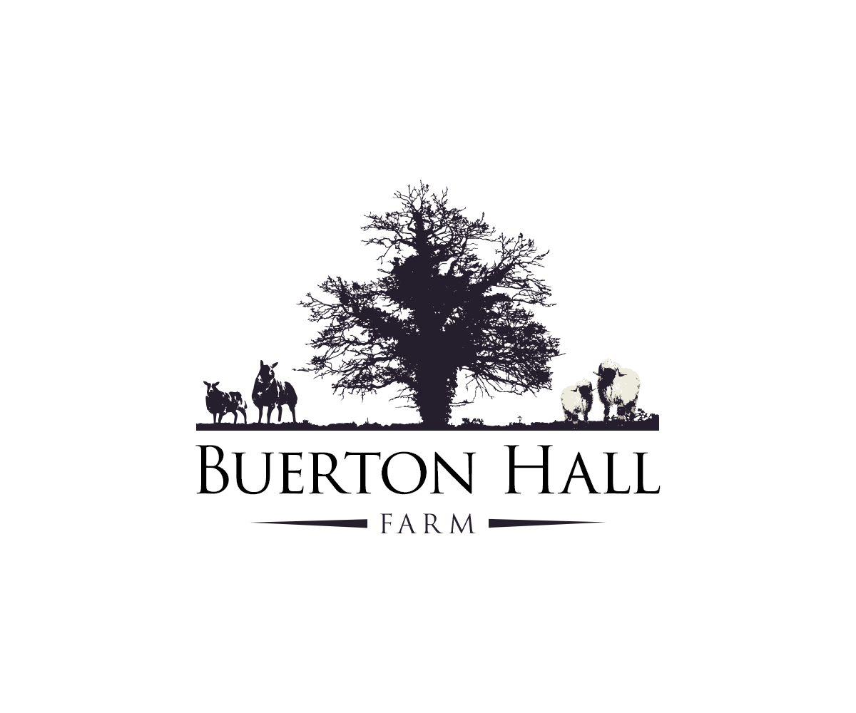 Logo Design by Andrés Sebastián for Buerton Hall Farm | Design #28545901