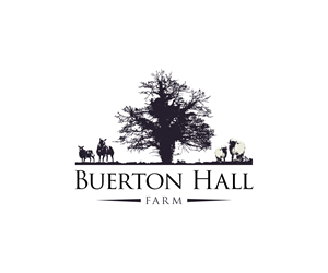 Logo Design by Andrés Sebastián for Buerton Hall Farm | Design: #28545901