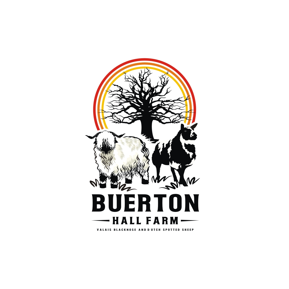 Logo Design by N83touchthesky for Buerton Hall Farm | Design #28552751