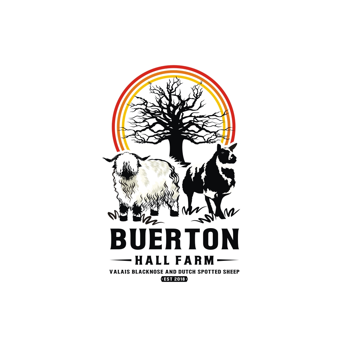 Logo Design by N83touchthesky for Buerton Hall Farm | Design #28552886