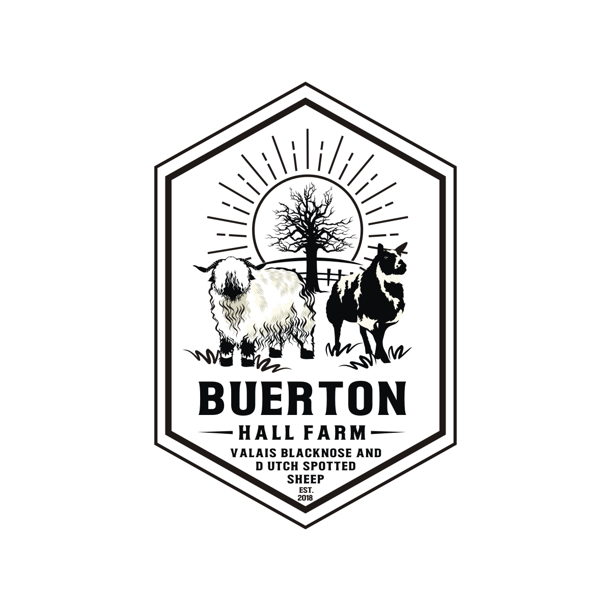 Logo Design by N83touchthesky for Buerton Hall Farm | Design #28552888