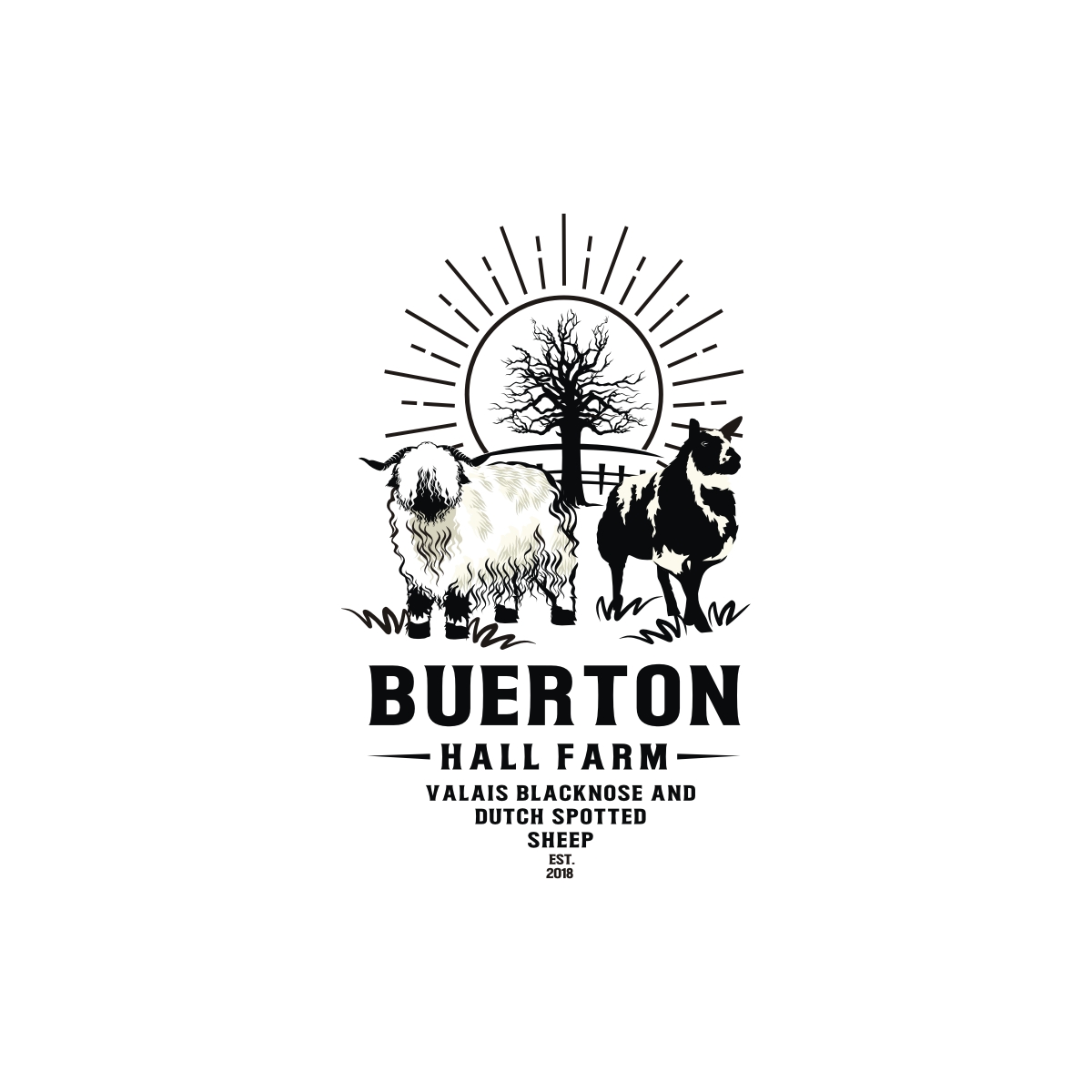 Logo Design by N83touchthesky for Buerton Hall Farm | Design #28553150