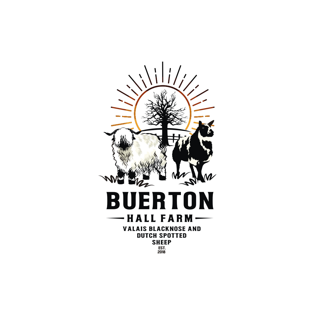 Logo Design by N83touchthesky for Buerton Hall Farm | Design #28555655