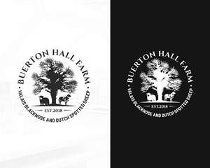 Logo Design by Djamdesign for Buerton Hall Farm | Design: #28553547