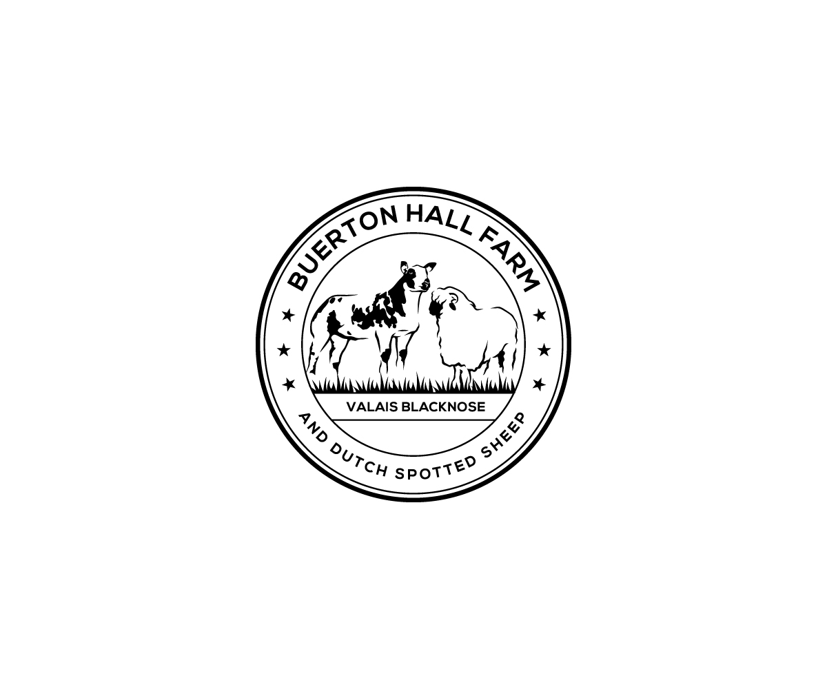 Logo Design by step forward 2 for Buerton Hall Farm | Design #28546425
