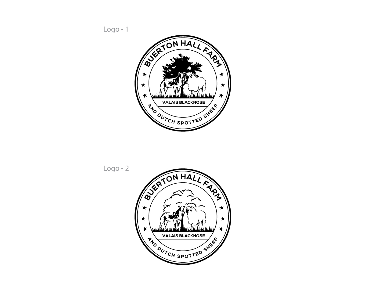 Logo-Design von step forward 2 für Buerton Hall Farm | Design #28551879
