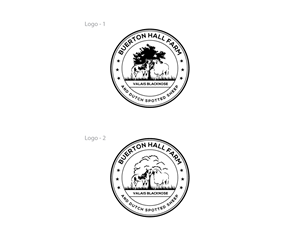 Logo Design by step forward 2 for Buerton Hall Farm | Design: #28551879
