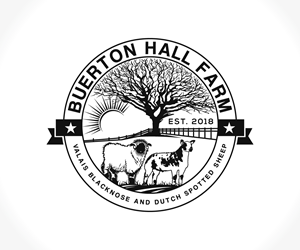Logo Design by Dot Design 3 for Buerton Hall Farm | Design: #28553975