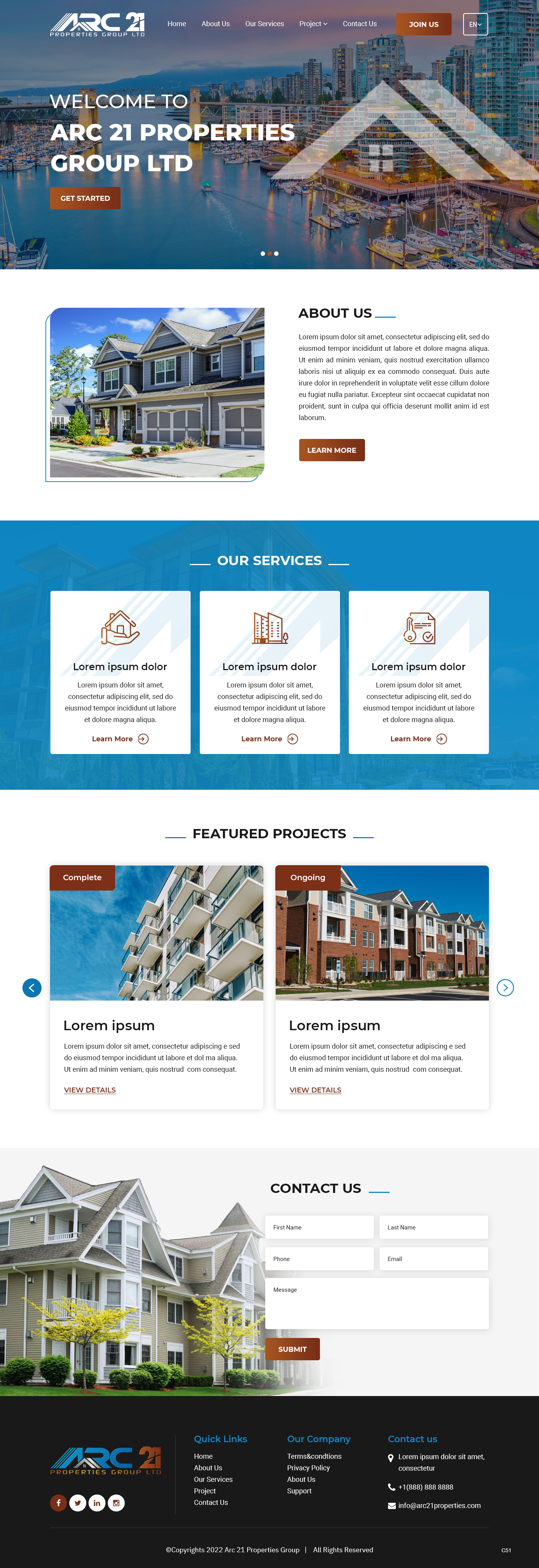 Web Design by pb for this project | Design #28552153