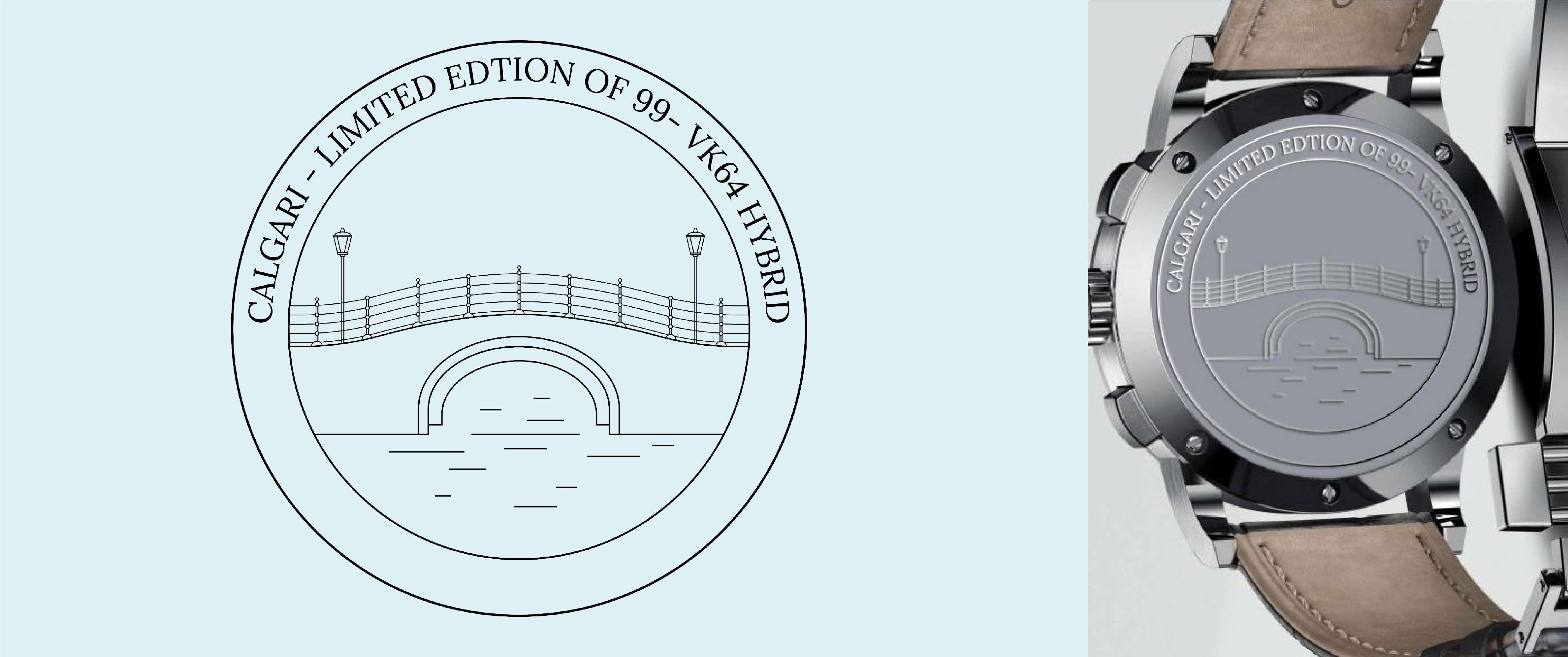 Vector Design by iftitahNA for Calgari Watches | Design #28549279