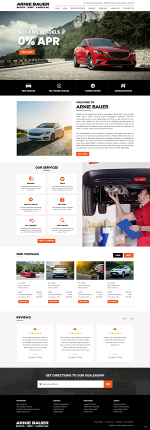 Landing Page Design by pb for Arnie Bauer | Design: #28552182
