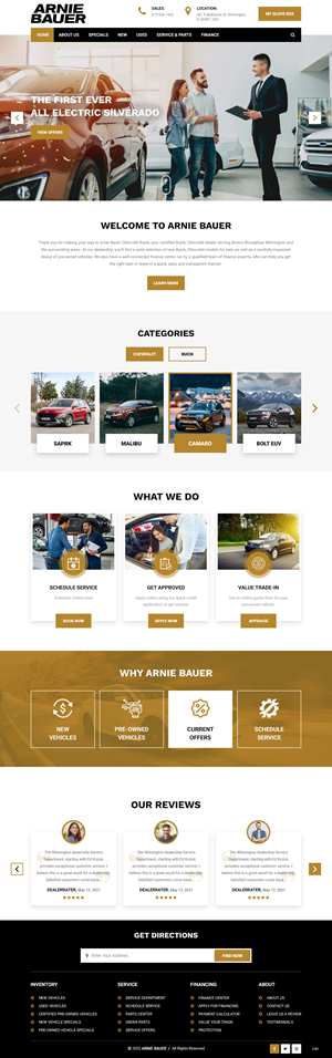 Landing Page Design by pb for Arnie Bauer | Design: #28557566