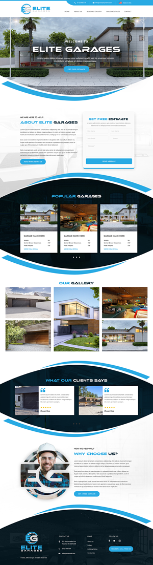 Web Design par UniqueCreator99 pour ce projet | Design : #28551711