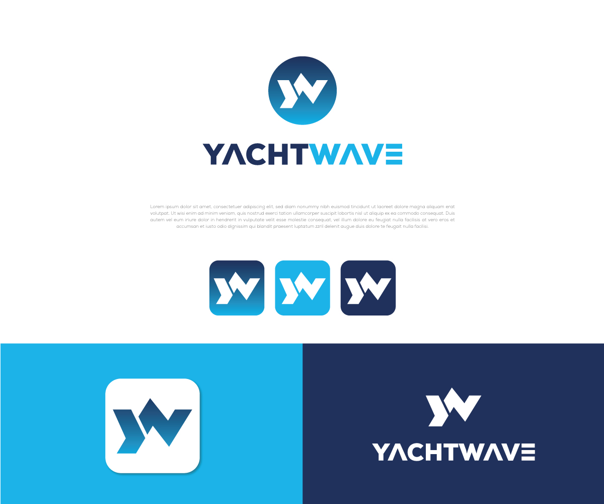 Logo Design by VirtueITSolutions for YachtWave | Design: #28585208
