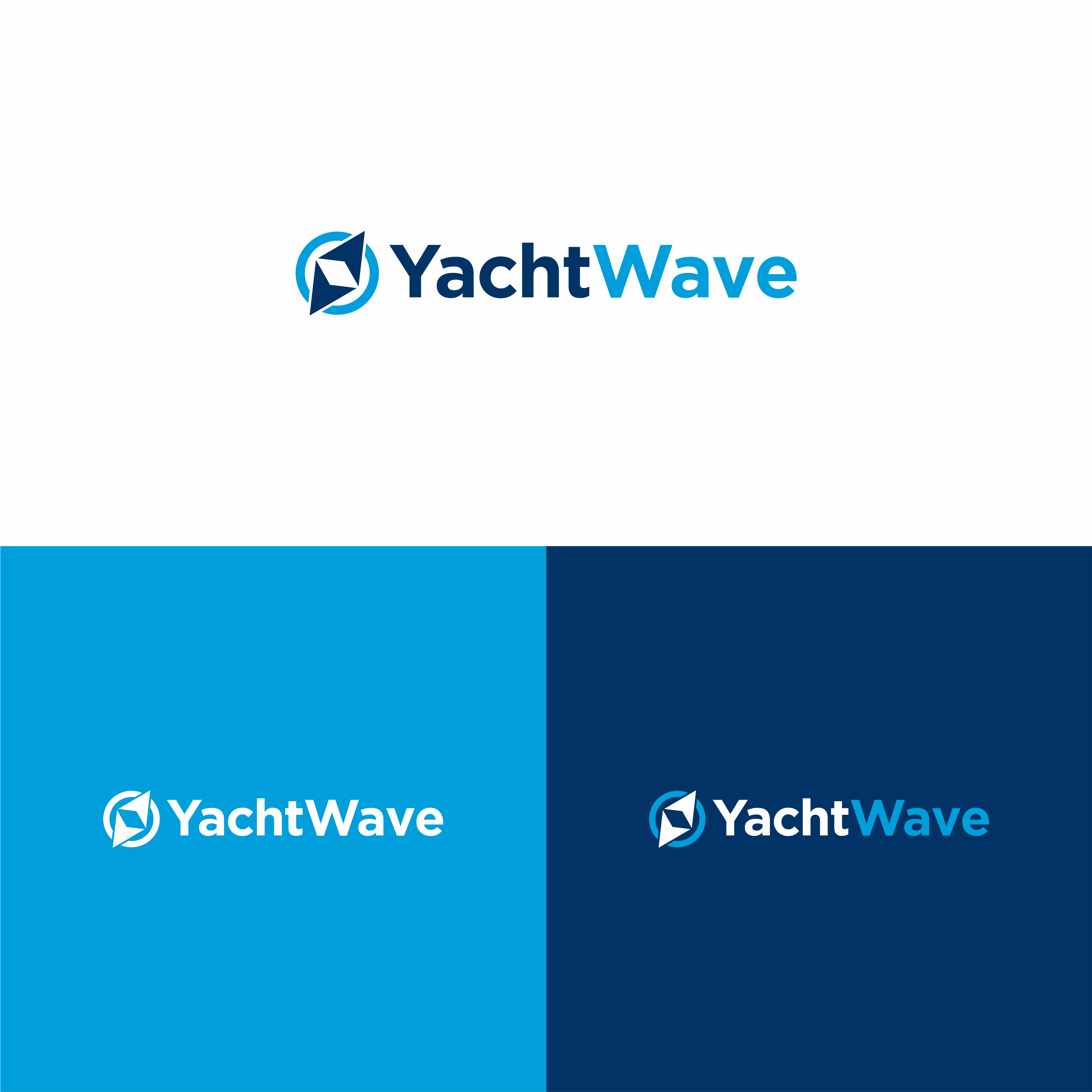 Logo Design by melzh for YachtWave | Design #28554858