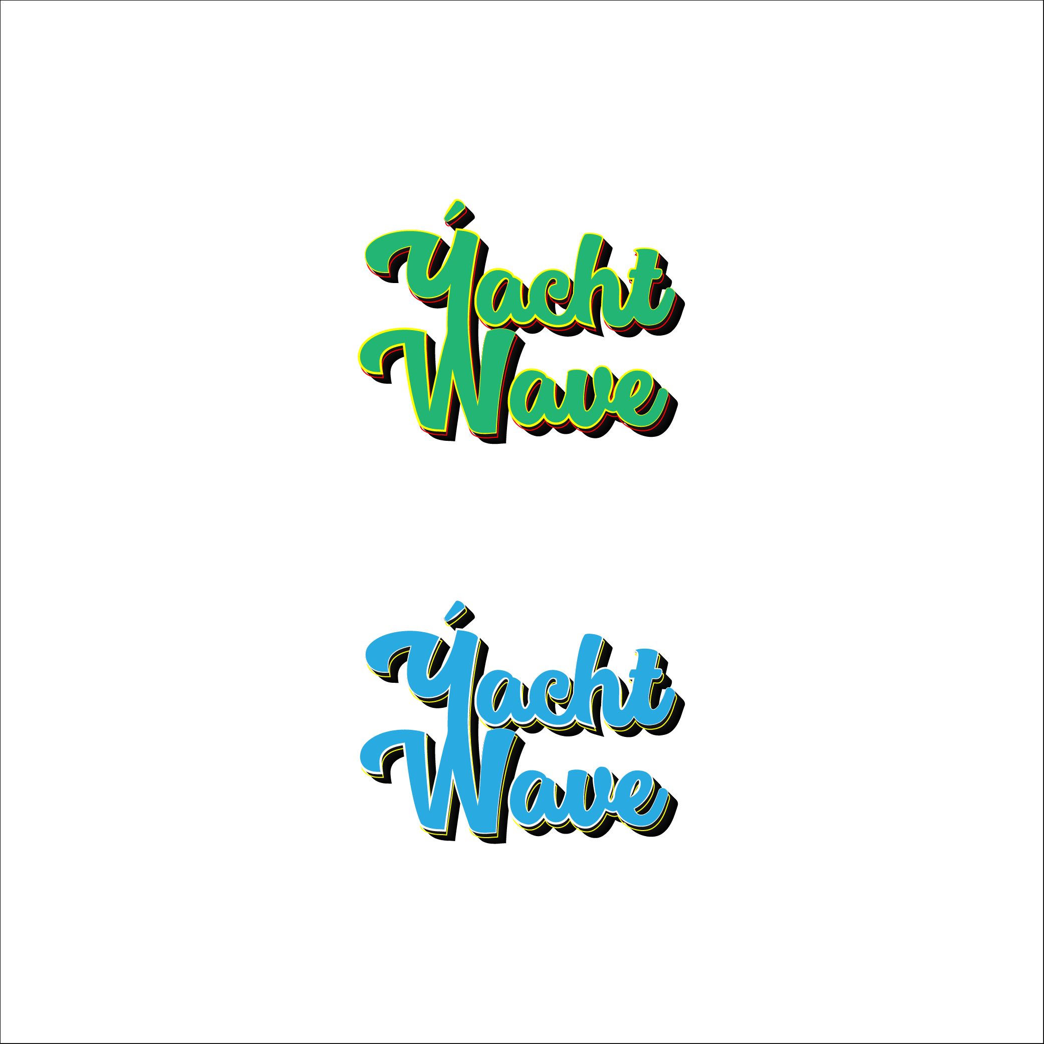 Logo Design by PohoR14 for YachtWave | Design #28549453