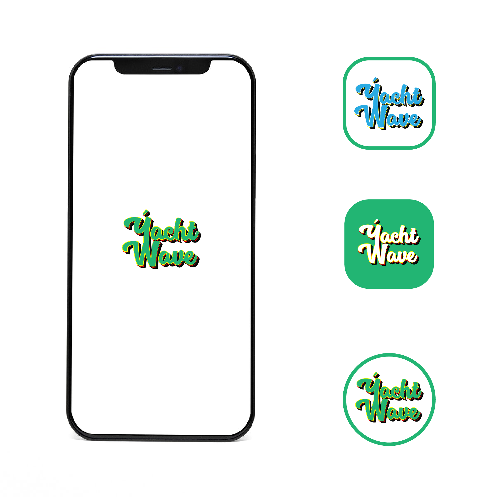 Logo Design by PohoR14 for YachtWave | Design #28549484