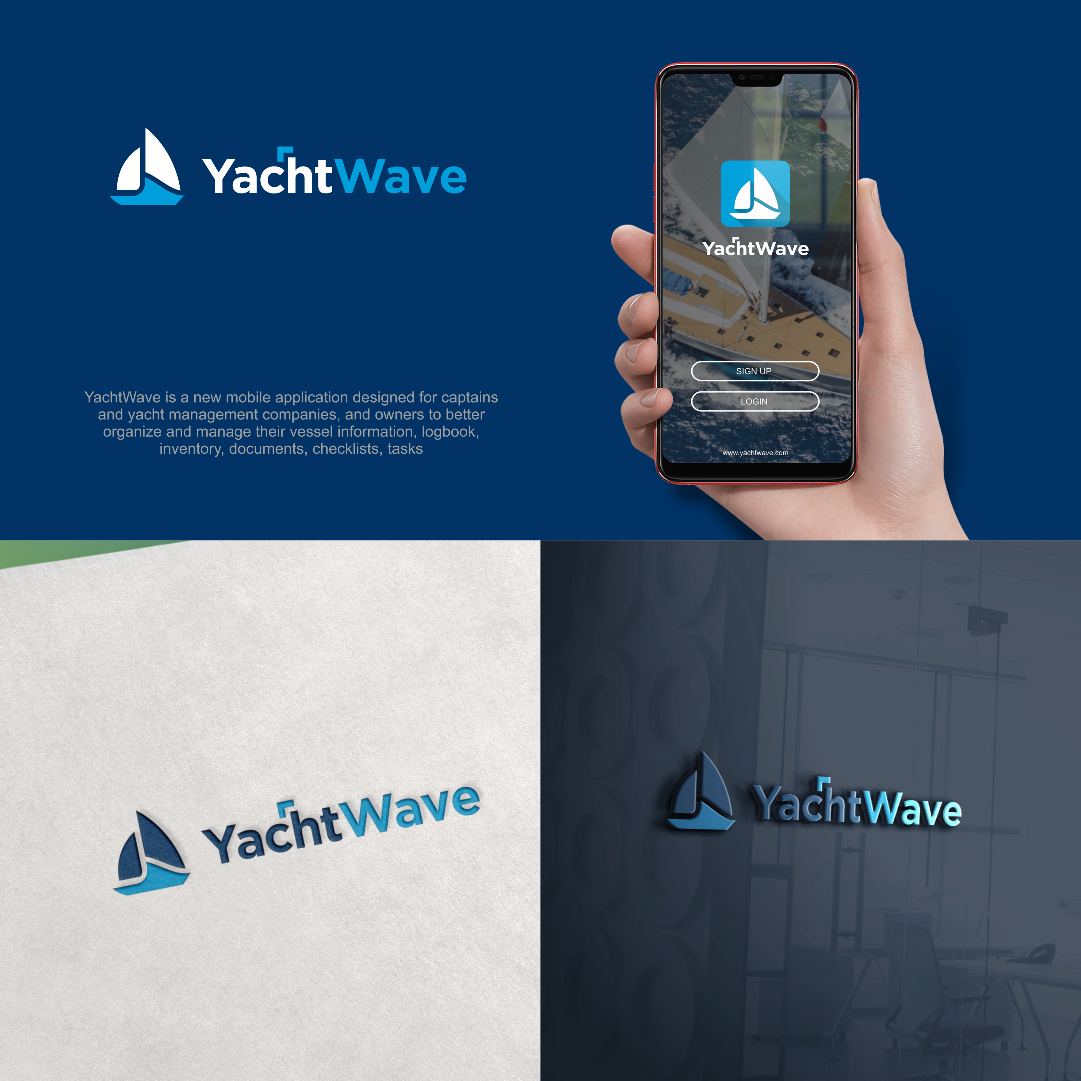 Design de Logo par achil78 pour YachtWave | Design #28588851