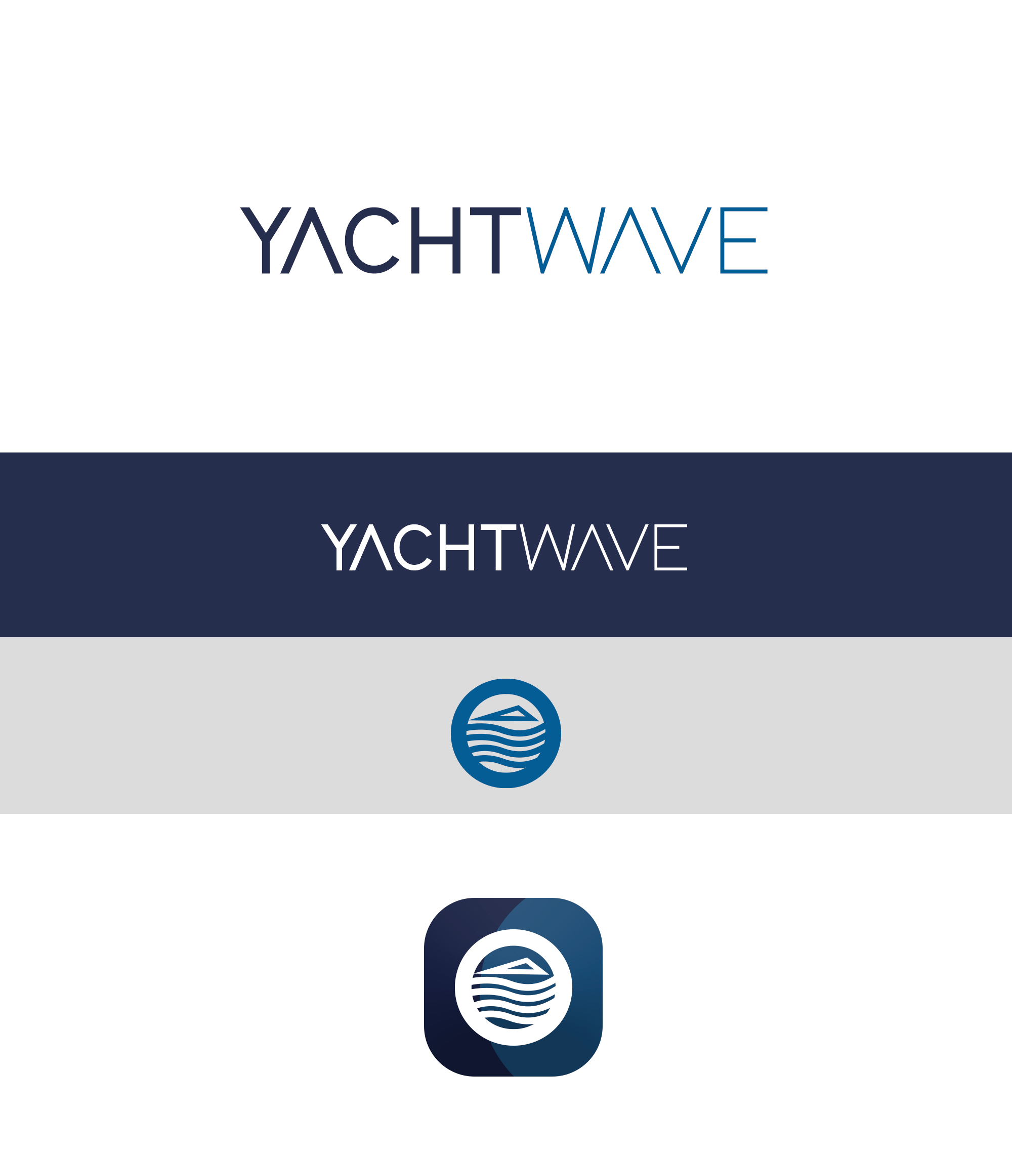 Logo Design by Riaz Rehman for YachtWave | Design #28552319