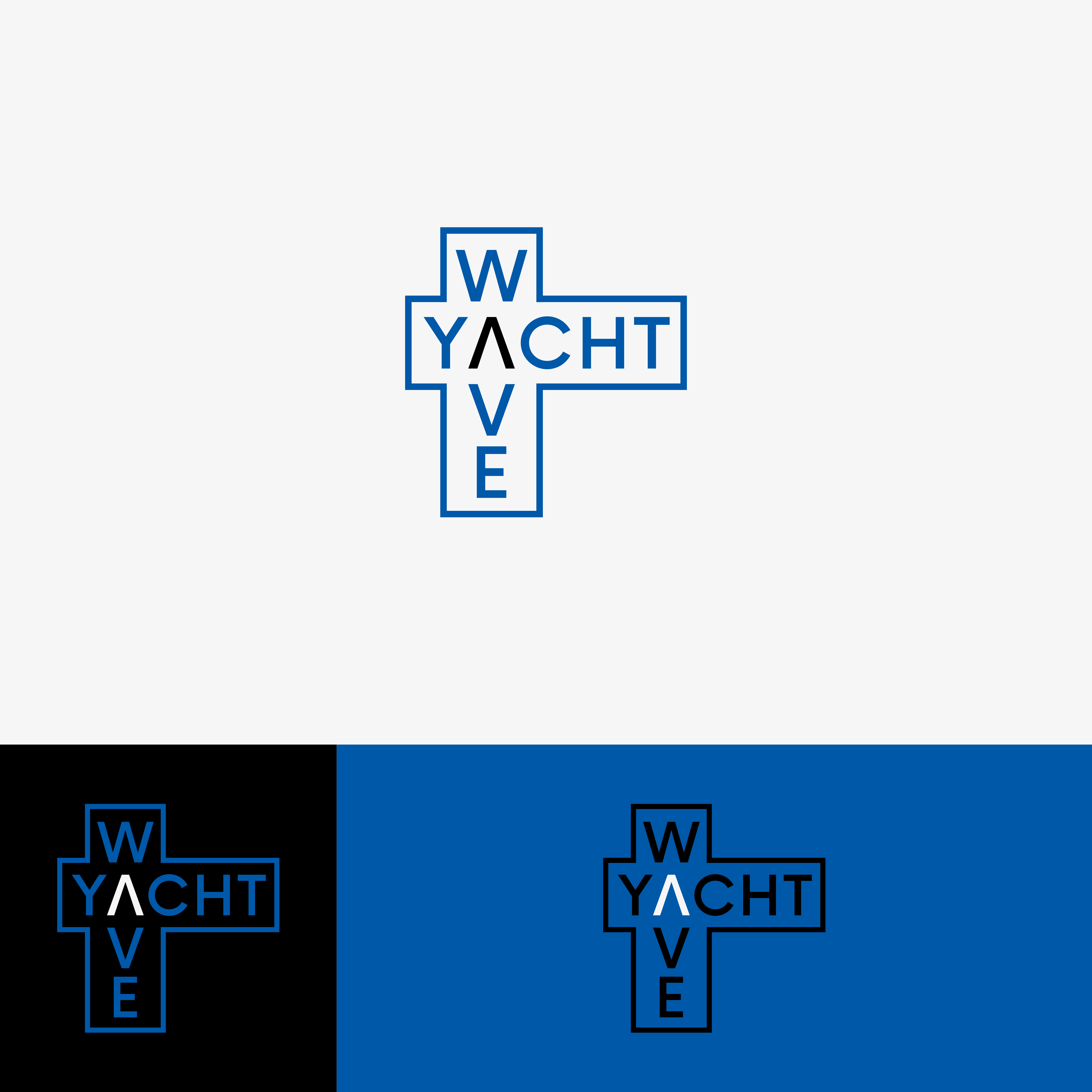 Logo Design by RICKY.T for YachtWave | Design #28556390
