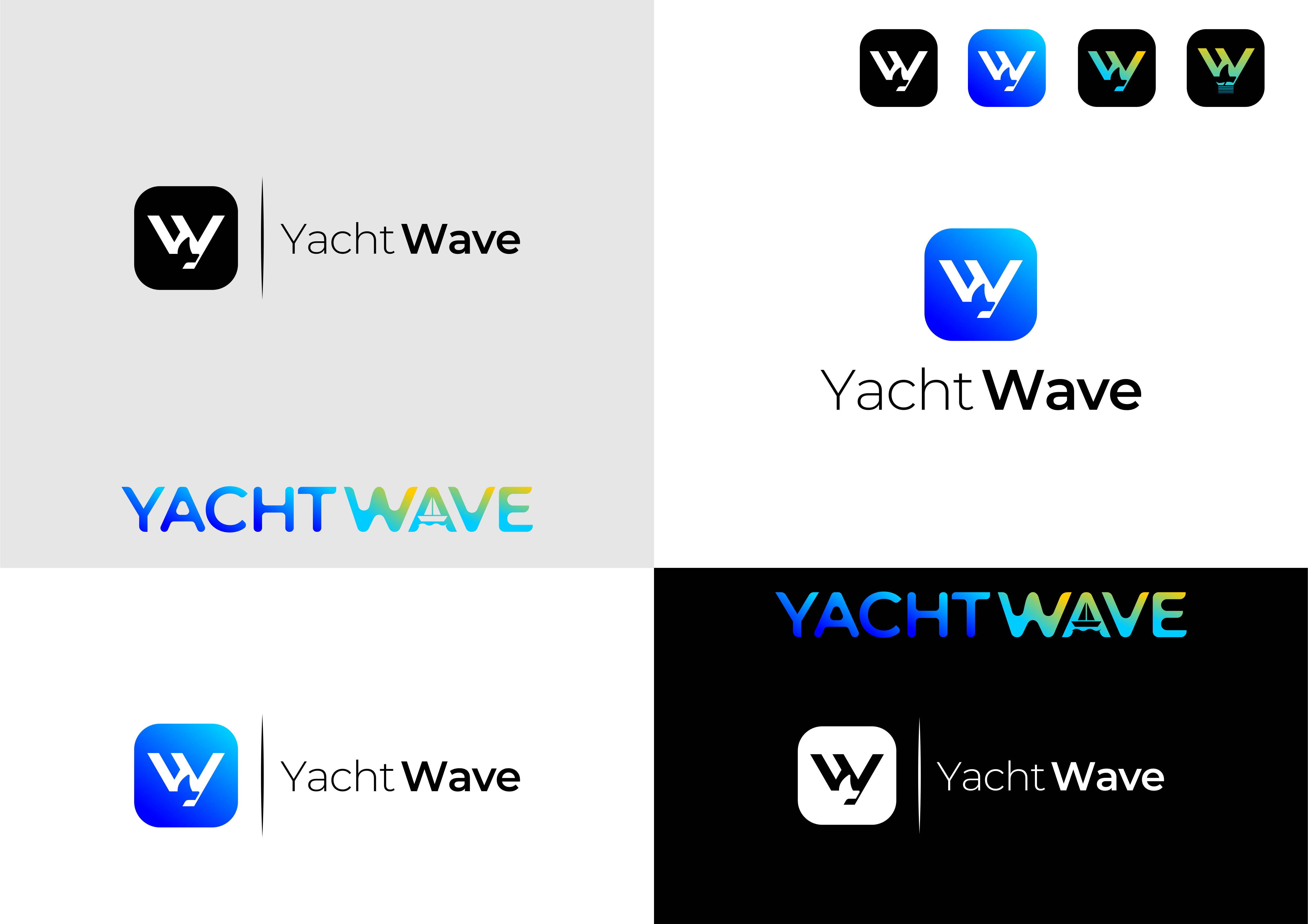 Logo Design by graphics1 for YachtWave | Design #28560523
