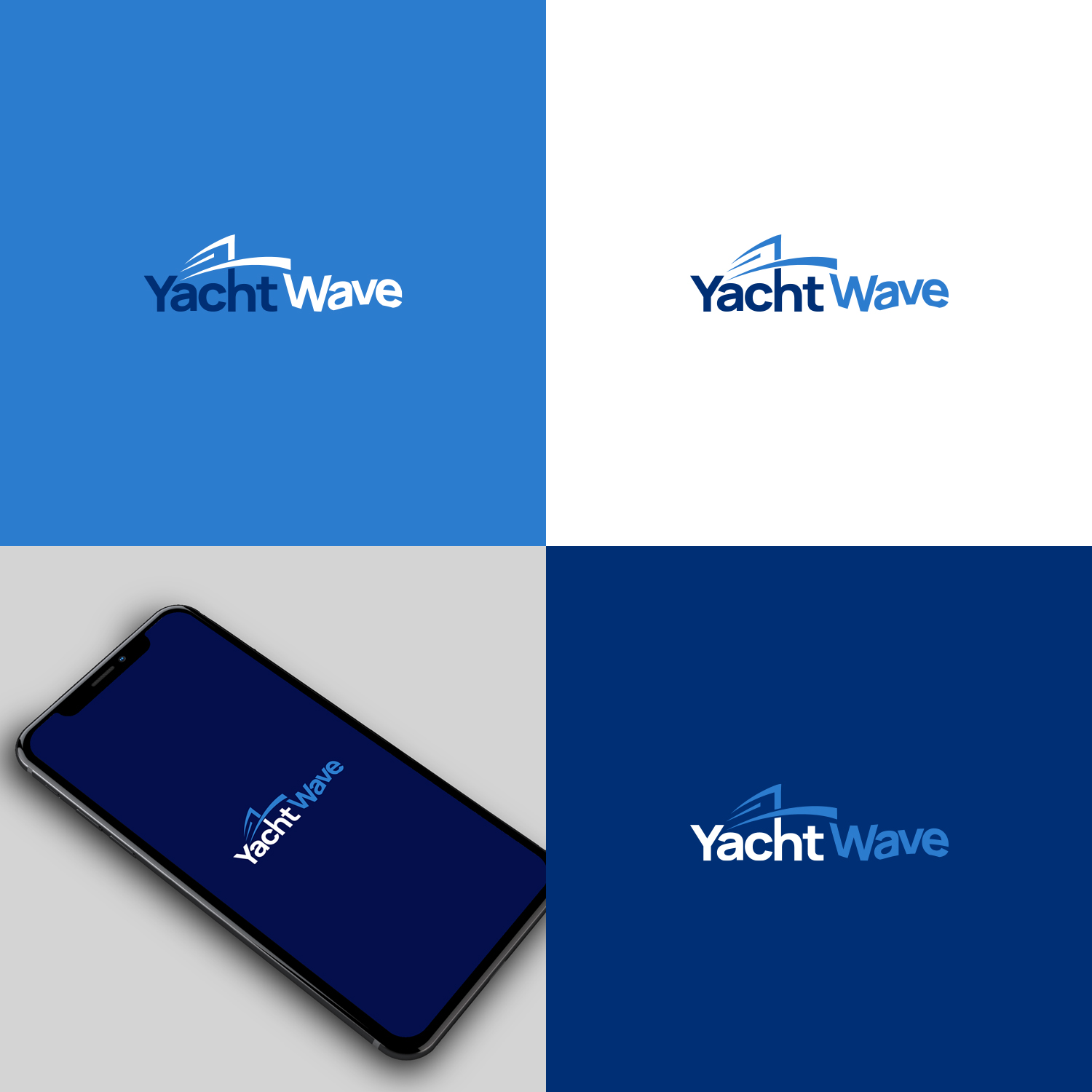 Logo Design by NZ Creatives for YachtWave | Design #28561065