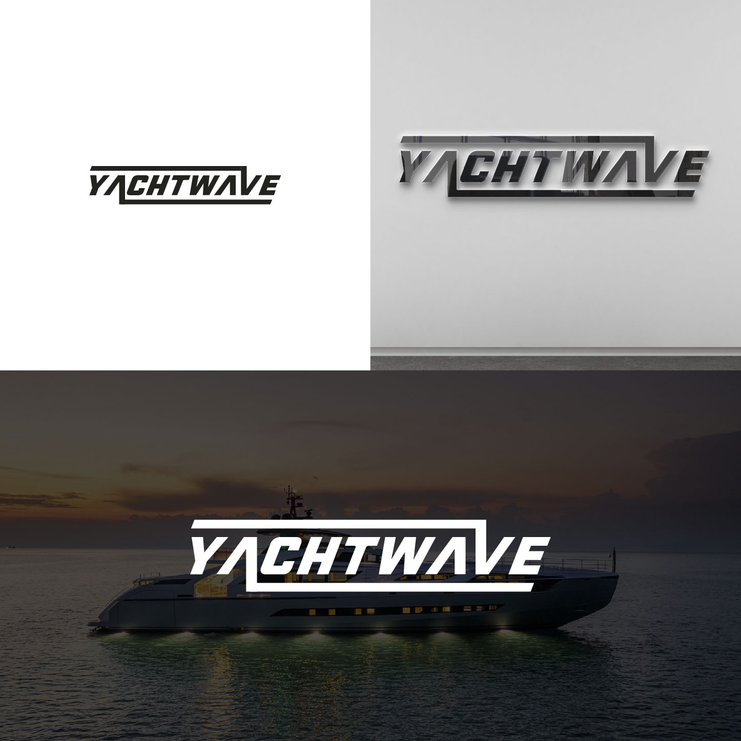 Logo Design by 4tech services for YachtWave | Design #28549042
