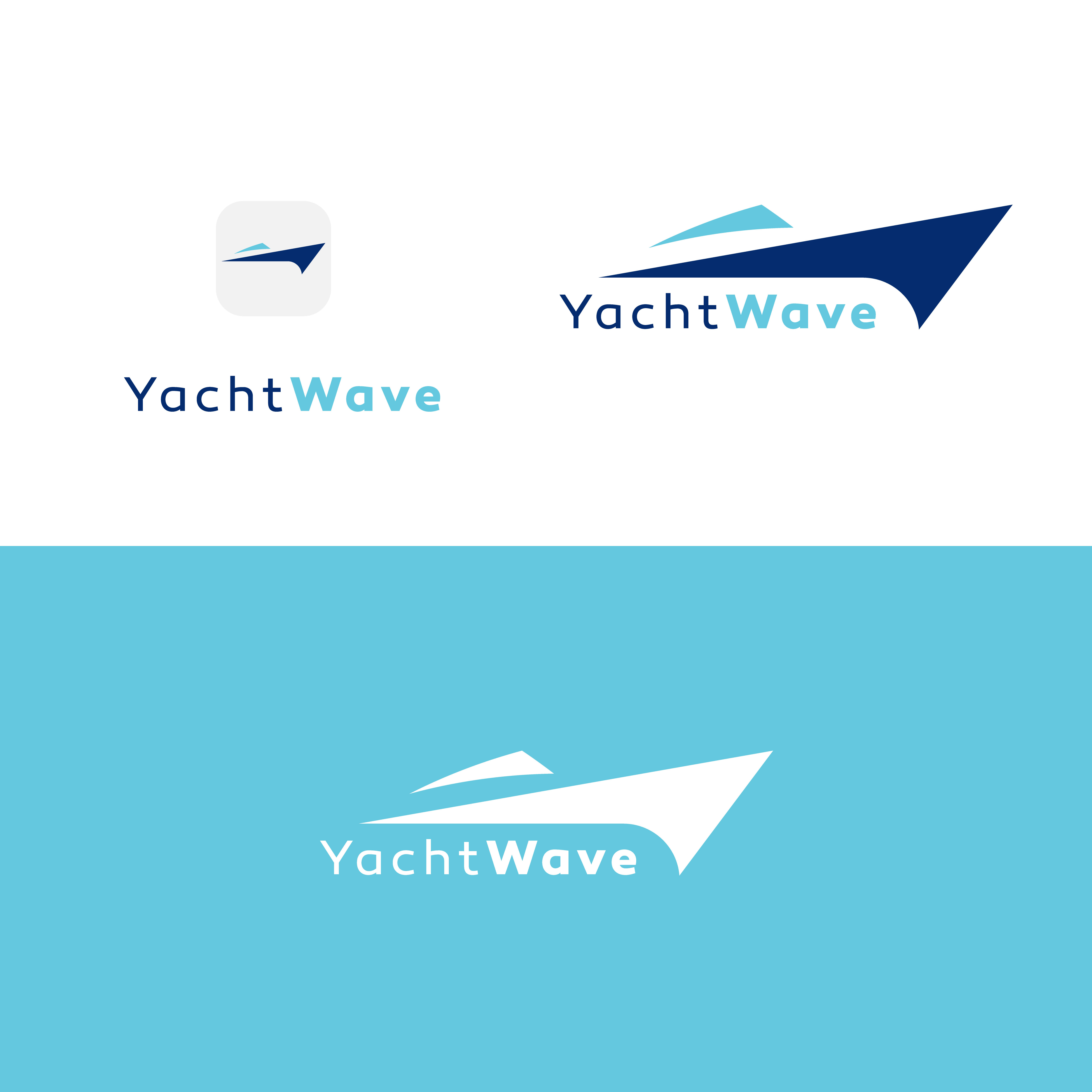 Diseño de Logo por Jburtonux para YachtWave | Diseño #28552410