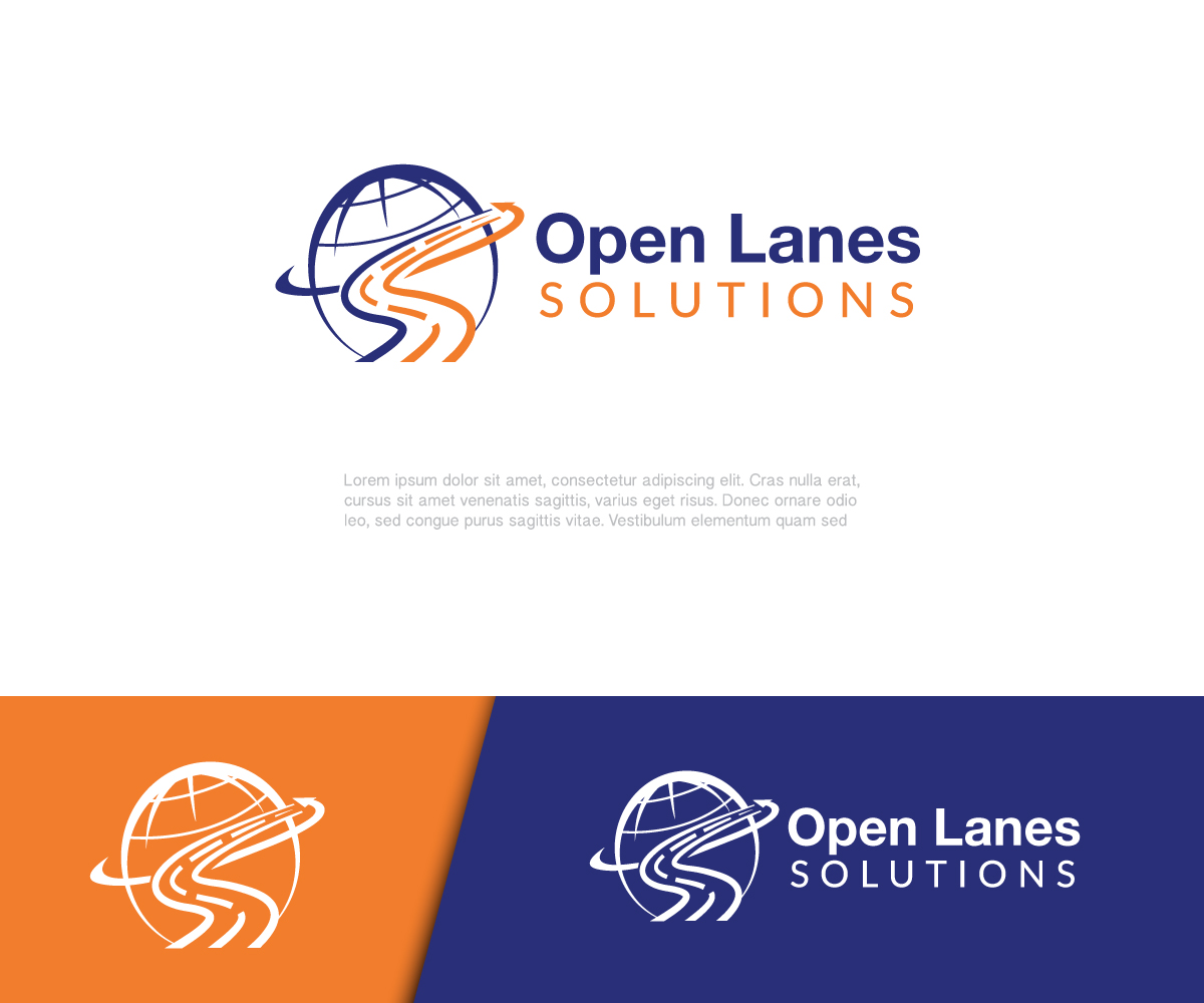 Logo Design by edwinnegz1 for Open Lanes-Solutions LLC | Design #28553480