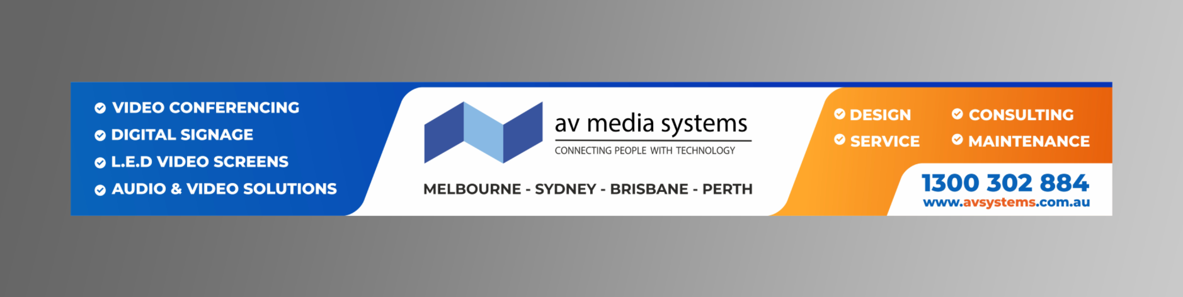 Signage Design by KreativeMadz for AV Media Systems | Design #28559806