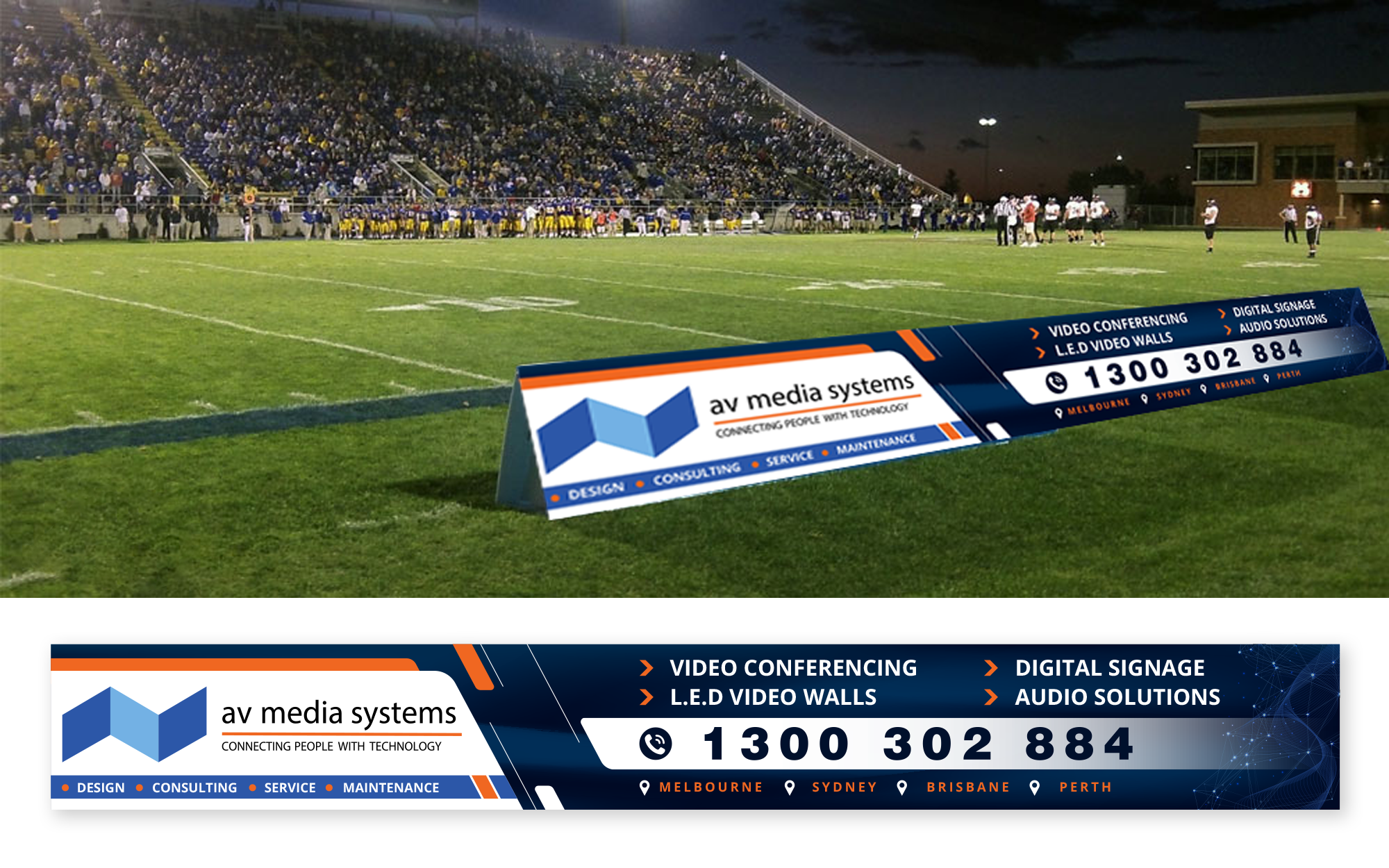 Diseño de Señalética por Ismail Hossain para AV Media Systems | Diseño #28558043
