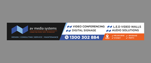 Diseño de Señalética por ecorokerz para AV Media Systems | Diseño: #28555857