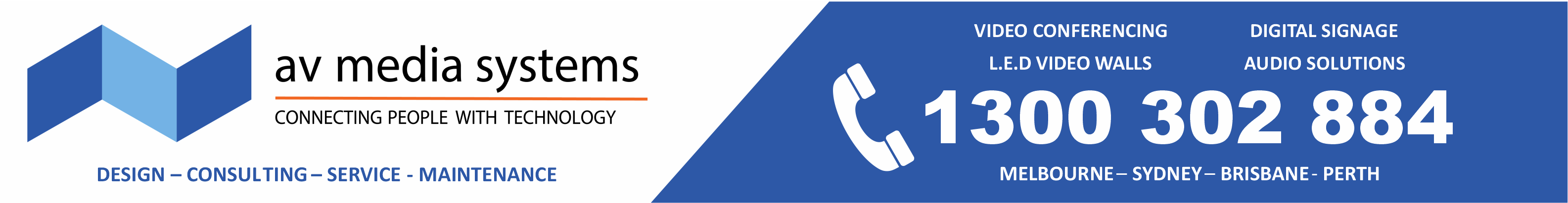 Diseño de Señalética por Jeff Ayos para AV Media Systems | Diseño #28554904
