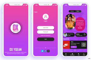 App Design by pb for Oxygean | Design: #28562715