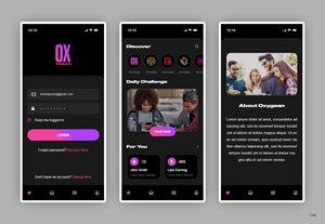 App Design by pb for Oxygean | Design: #28562721