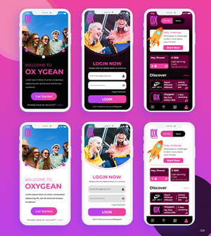 App Design by pb for Oxygean | Design: #28574889