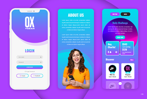 App Design by pb for Oxygean | Design: #28574890
