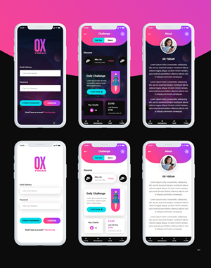 App Design by pb for Oxygean | Design: #28574891